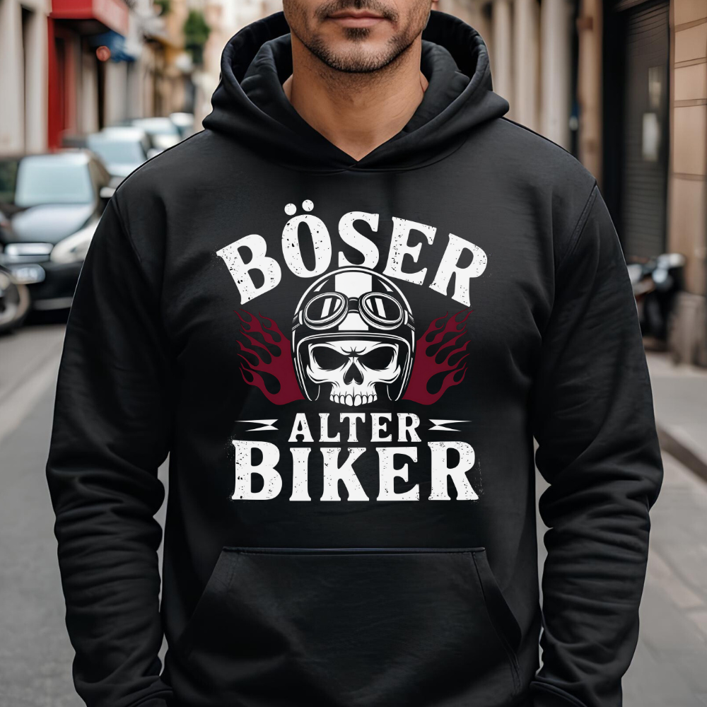 Böser alter Biker - Hoodie