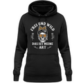 Frei und wild - Damen Hoodie