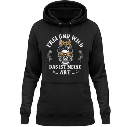 Frei und wild - Damen Hoodie