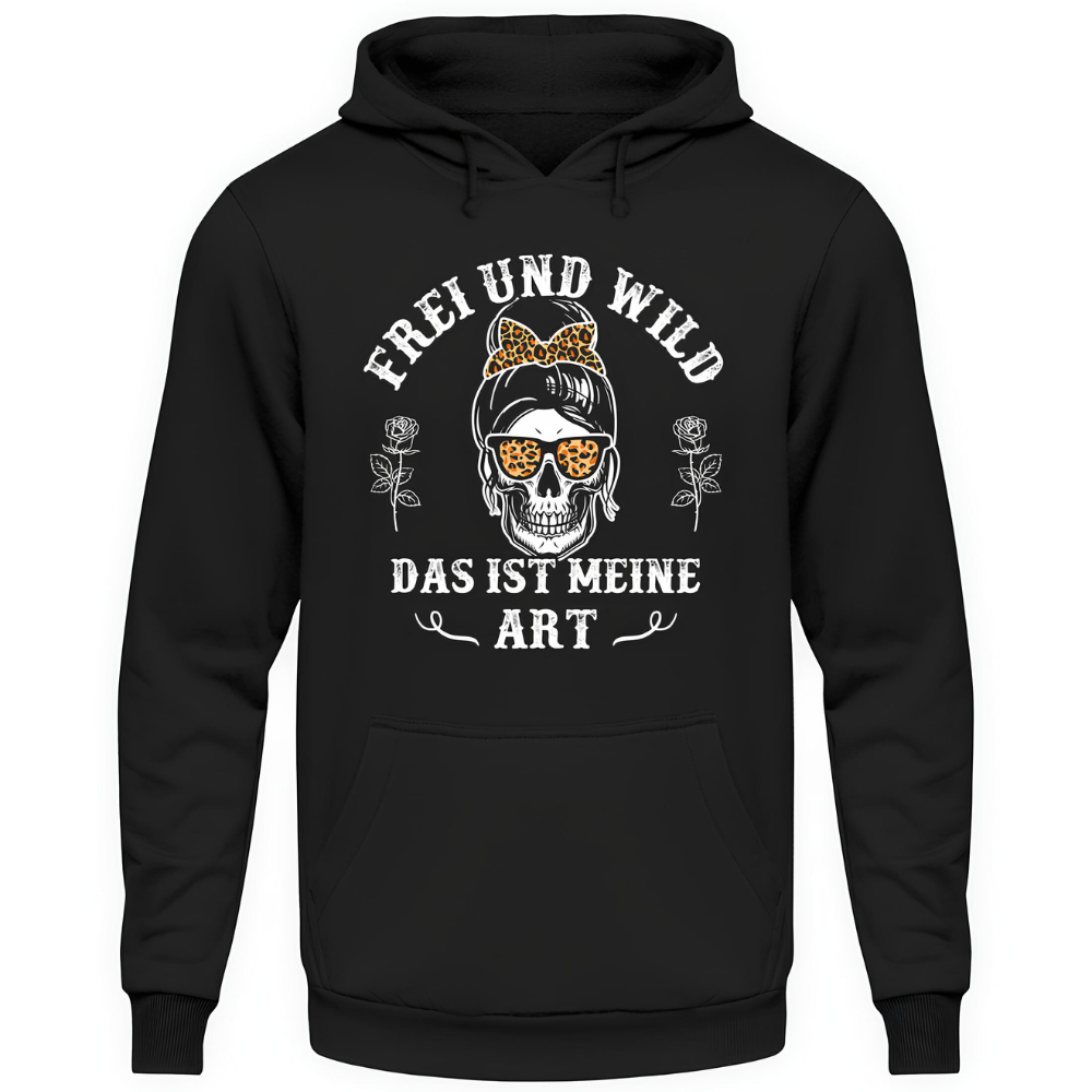 Frei und wild - Damen Hoodie