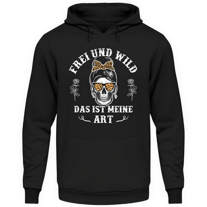 Frei und wild - Damen Hoodie