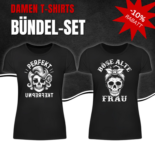 Perfekt unperfekt + Böse alte Frau: Shirt Bündel
