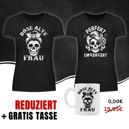 Damen Shirt Bündel + Gratis Tasse