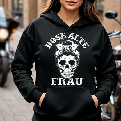 Böse alte Frau - Damen Hoodie