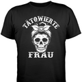 Tätowierte Frau – Damen T-Shirt von Rebellenstoff, Ansicht 2