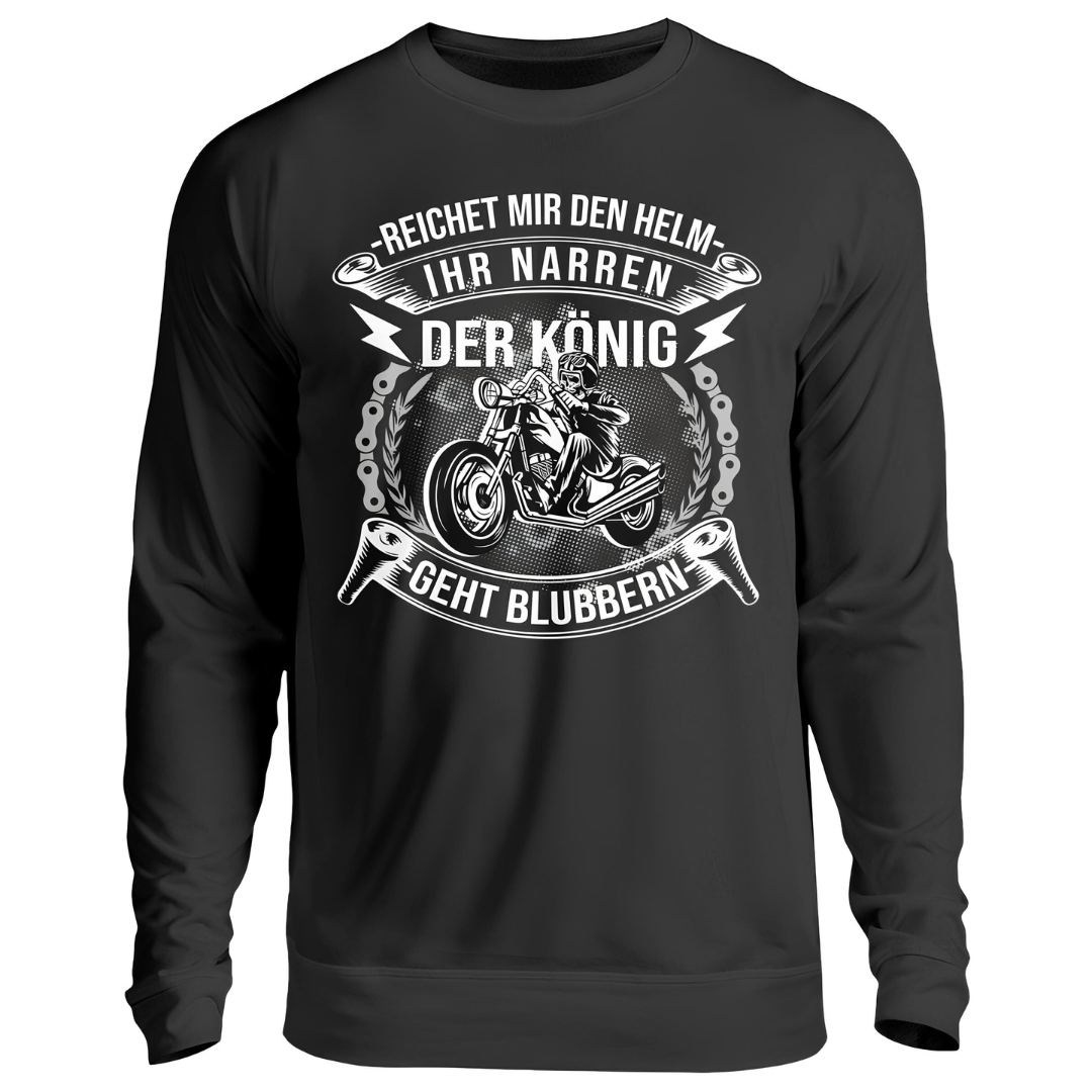 Der König geht blubbern - Sweatshirt