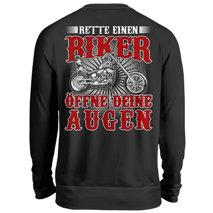 Rette einen Biker - Sweatshirt