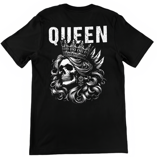 Queen - Damen/Unisex Shirt Rückendruck