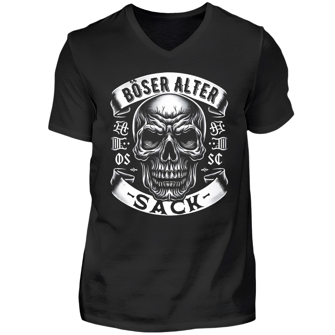 Böser alter Sack - T-Shirt V-Ausschnitt