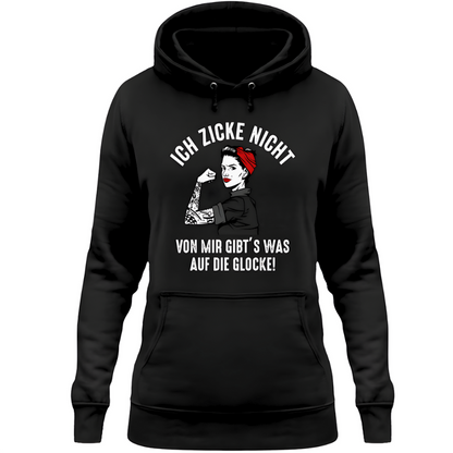 Ich zicke nicht - Damen Hoodie