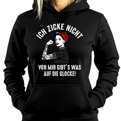 Ich zicke nicht - Damen Hoodie