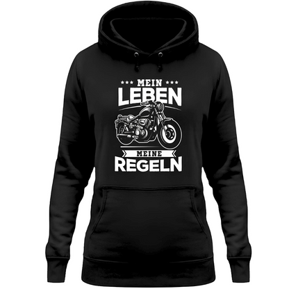 Mein Leben. Meine Regeln! - Damen Hoodie