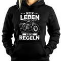 Mein Leben. Meine Regeln! - Damen Hoodie