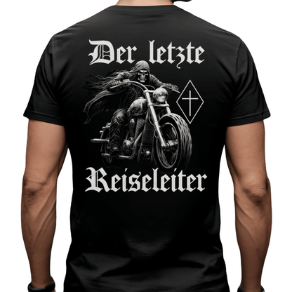 Der letzte Reiseleiter - T-Shirt Rückendruck