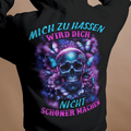 Mich zu hassen - Unisex Hoodie Rückendruck