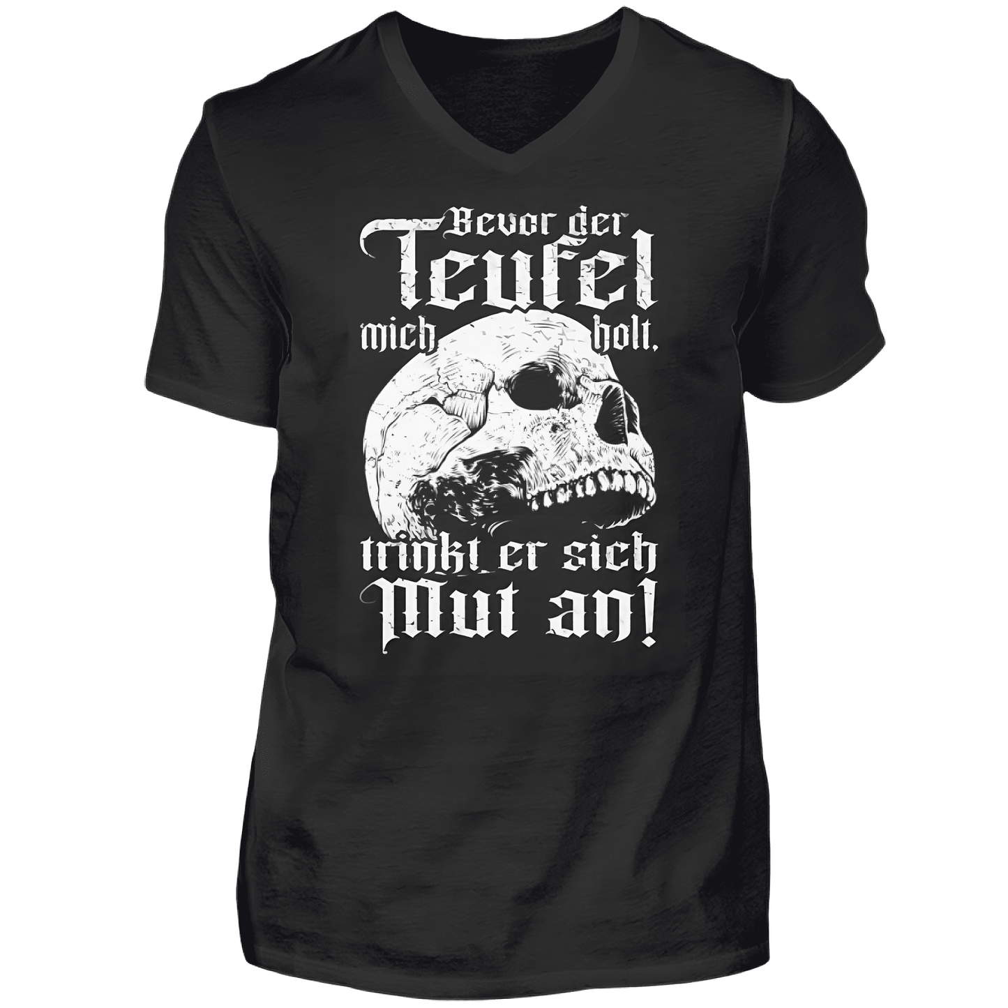 Bevor der Teufel mich holt - T-Shirt V-Ausschnitt