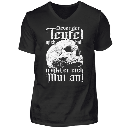 Bevor der Teufel mich holt - T-Shirt V-Ausschnitt