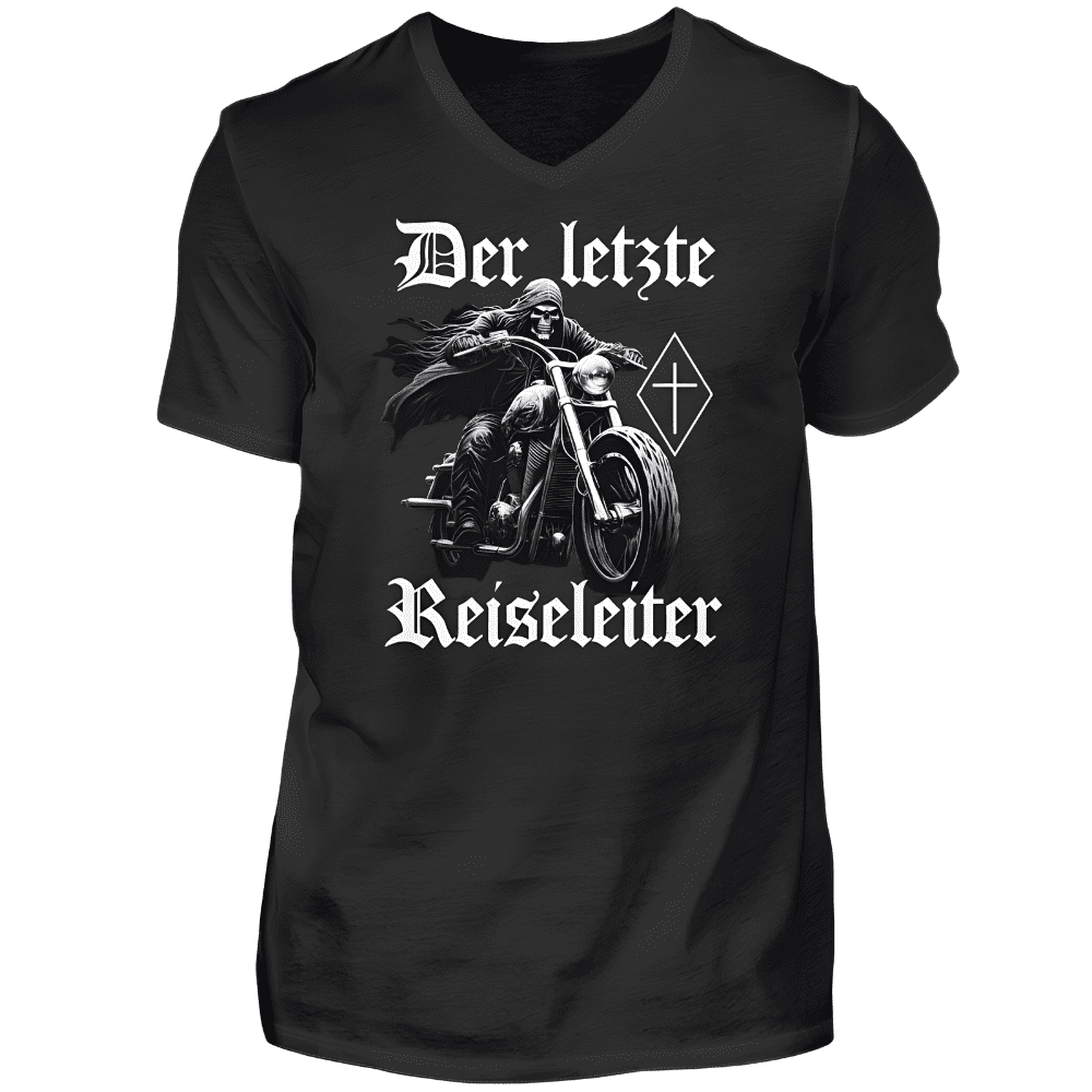 Der letzte Reiseleiter - T-Shirt V-Ausschnitt