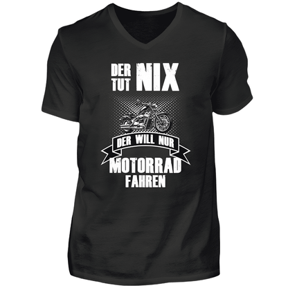 Der tut nix - T-Shirt V-Ausschnitt