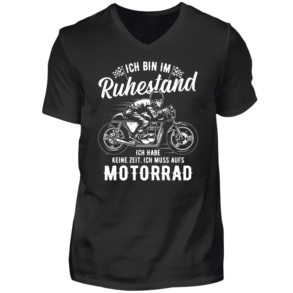 Ich bin im Ruhestand - T-Shirt V-Ausschnitt