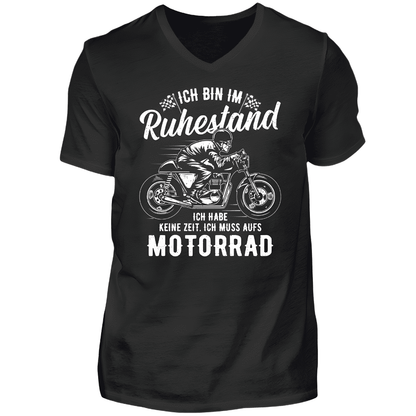 Ich bin im Ruhestand - T-Shirt V-Ausschnitt