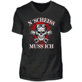 N´Scheiß muss ich - T-Shirt V-Ausschnitt
