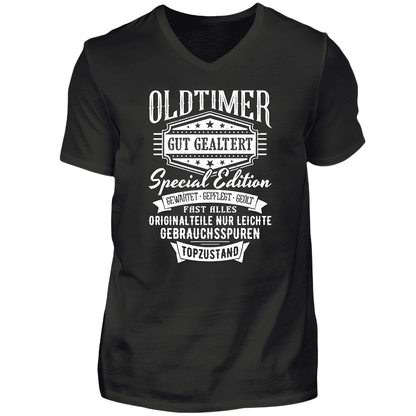 Oldtimer Special Edition - T-Shirt V-Ausschnitt