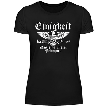 Einigkeit, Recht & Freiheit - Premium Damen T-Shirt