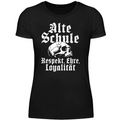 Alte Schule: Respekt, Ehre, Loyalität - Premium Damen T-Shirt