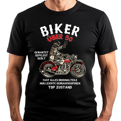 Biker über 50 - T-Shirt