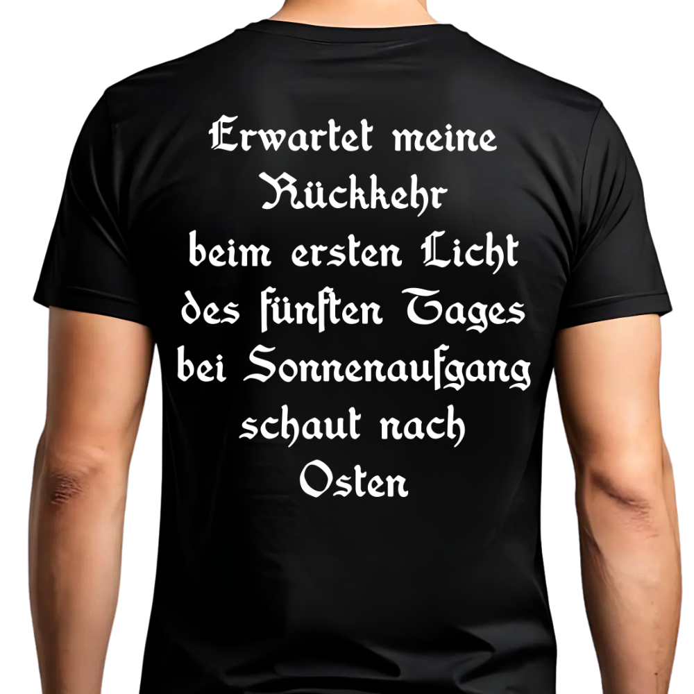 Ich gehe jetzt Motorrad fahren - T-Shirt (Beidseitig bedruckt)