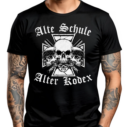 Alte Schule, alter Kodex - T-Shirt