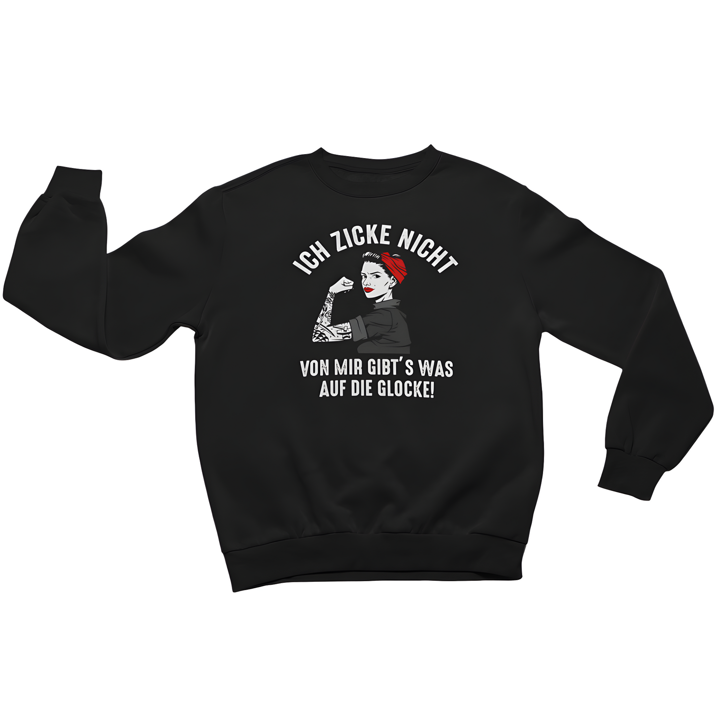 Ich zicke nicht - Damen Sweatshirt