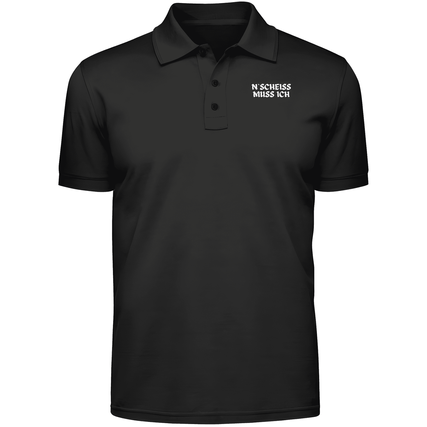 N´Scheiß muss ich - Poloshirt