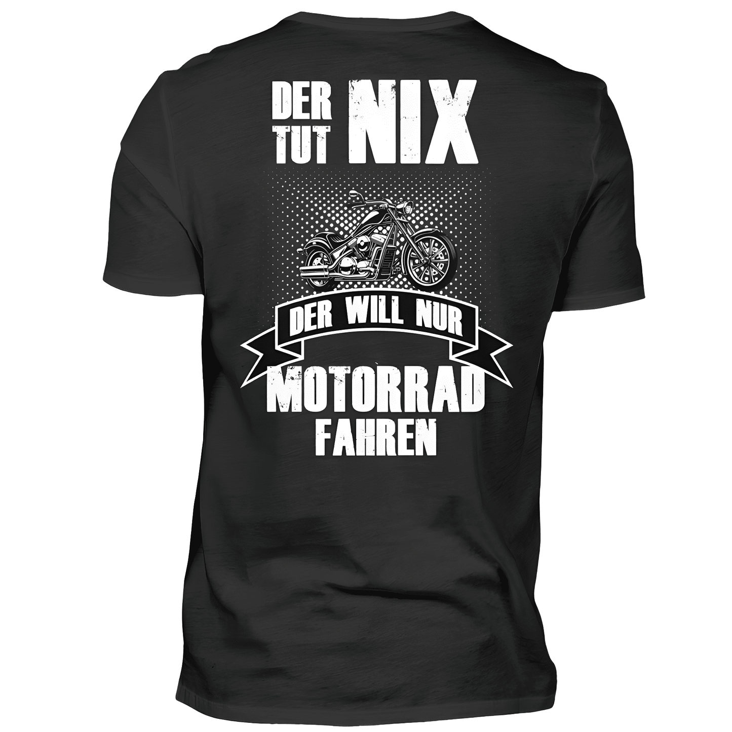 Der tut nix - T-Shirt Rückendruck