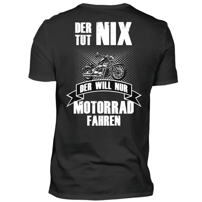 Der tut nix - T-Shirt Rückendruck