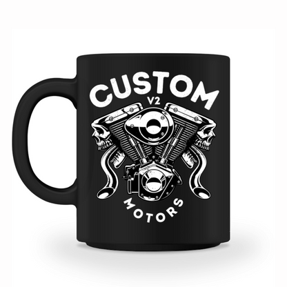 Custom V2 Motors - Tasse (Black Edition)